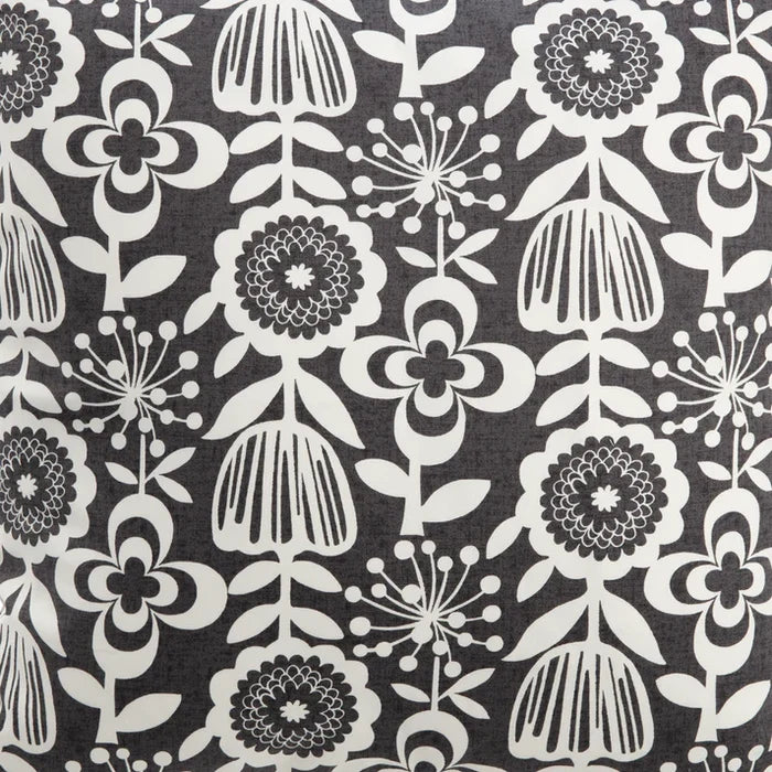 J-Life Saku Black Zabuton Floor Pillow