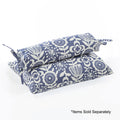 J-Life Saku Navy Buckwheat Hull Pillow_Pillows & Shams