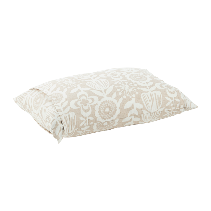 J-Life Saku Tan Buckwheat Hull Pillow_Pillows & Shams