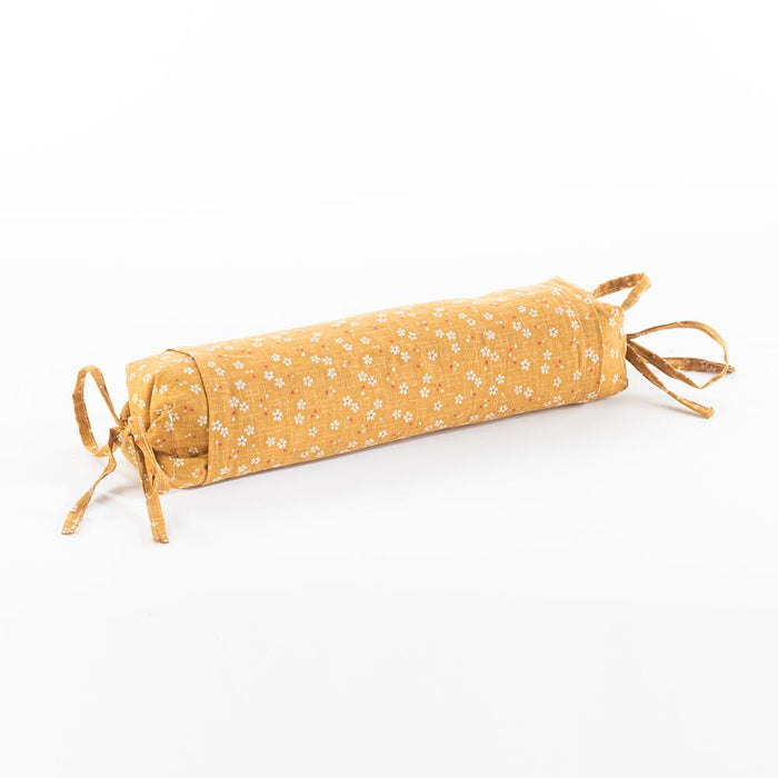 J-Life Sakura Gold Buckwheat Hull Pillow_Pillows & Shams_Buckwheat Hull Pillow