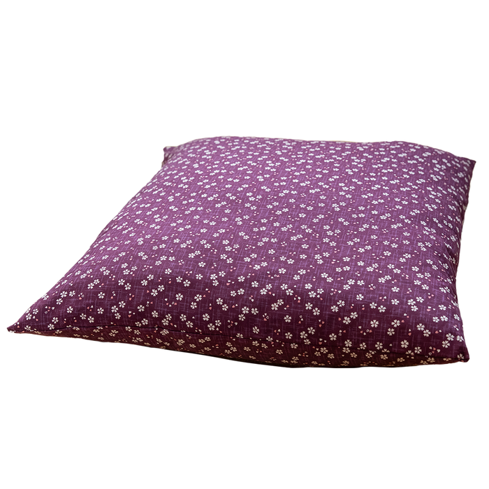 J-Life Sakura Purple Zabuton Floor Pillow