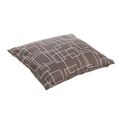 J-Life Shikaku Brown Zabuton Floor Pillow