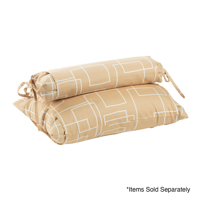 J-Life Shikaku Tan Buckwheat Hull Pillow