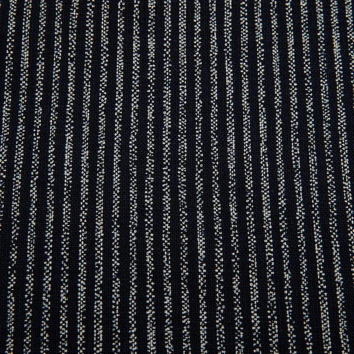 J-Life Shima Navy Buckwheat Hull Pillow