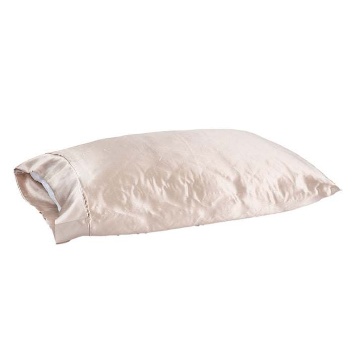 J-Life Shiruku Silk Champagne Pillowcase