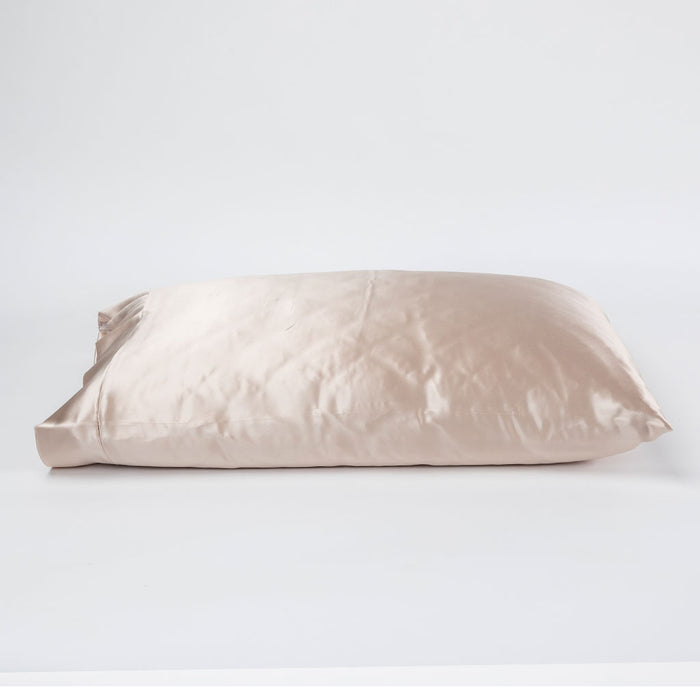 J-Life Shiruku Silk Champagne Pillowcase