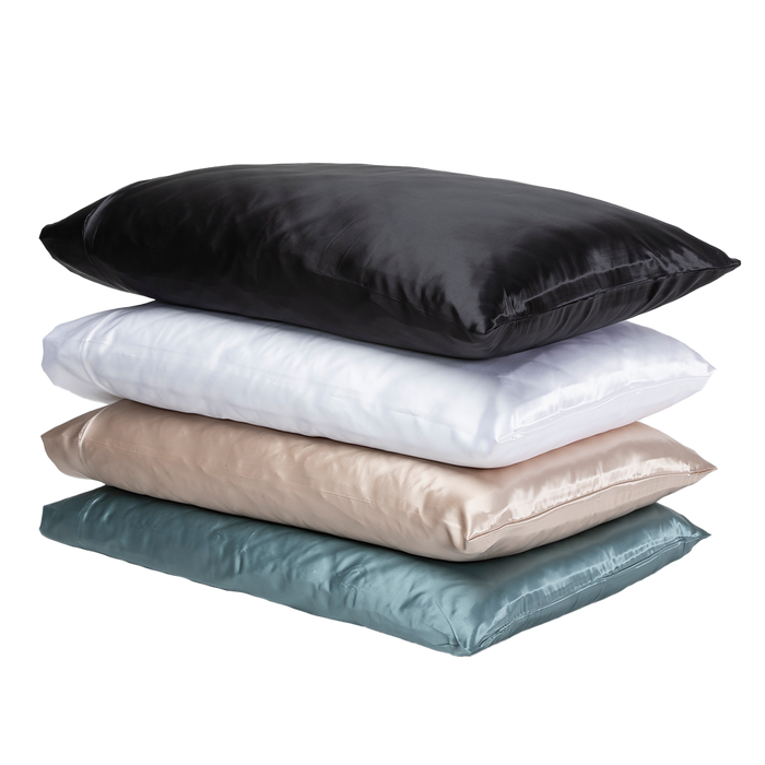 J-Life Shiruku Silk Champagne Pillowcase