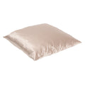 J-Life Shiruku Silk Champagne Zabuton Floor Pillow - COVER ONLY