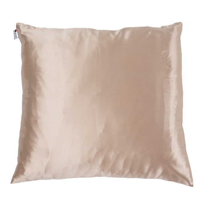 J-Life Shiruku Silk Champagne Zabuton Floor Pillow