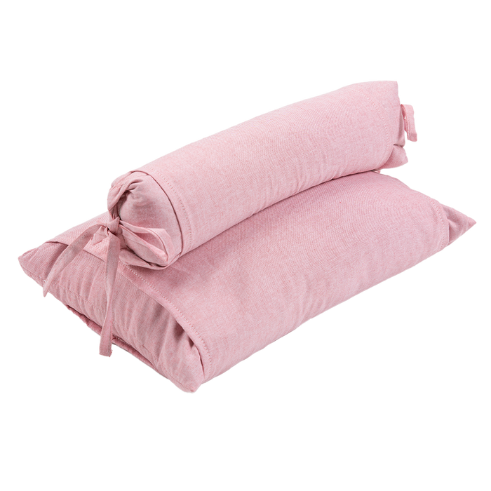 J-Life Shiso Pink Buckwheat Hull Pillow - COVER ONLY
