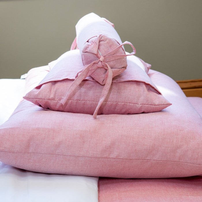 J-Life Shiso Pink Buckwheat Hull Pillow
