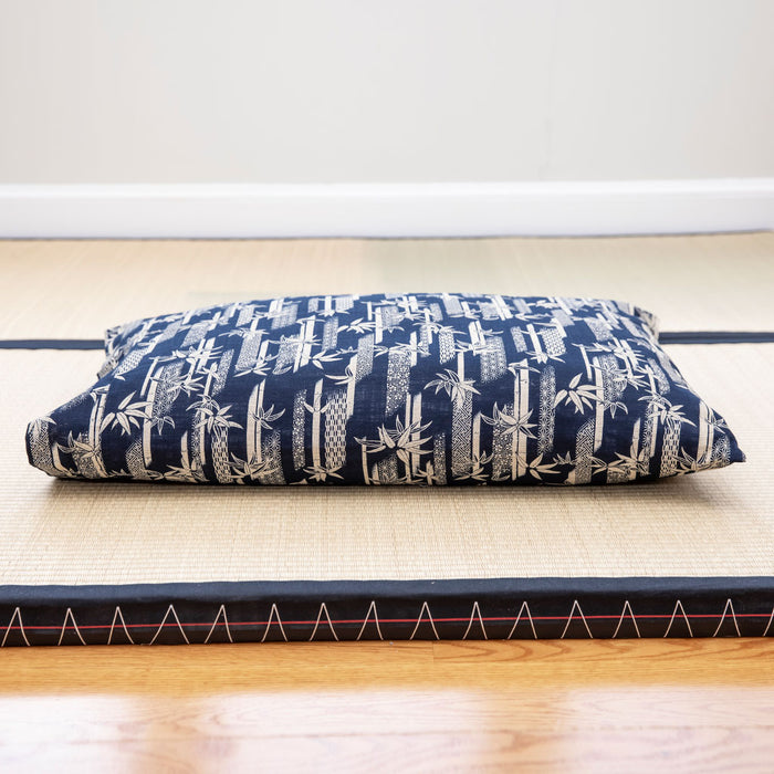 J-Life Takenomori Navy Pillowcase