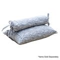 J-Life Tidal Wave Gray Buckwheat Hull Pillow - COVER ONLY