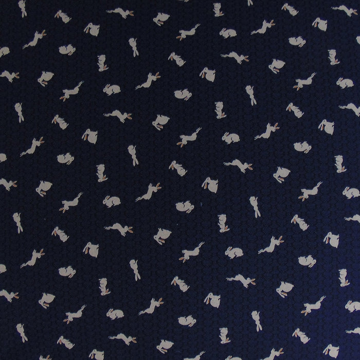 J-Life Usagi Navy Zabuton Floor Pillow_Pillows & Shams_Zabuton Floor Pillows
