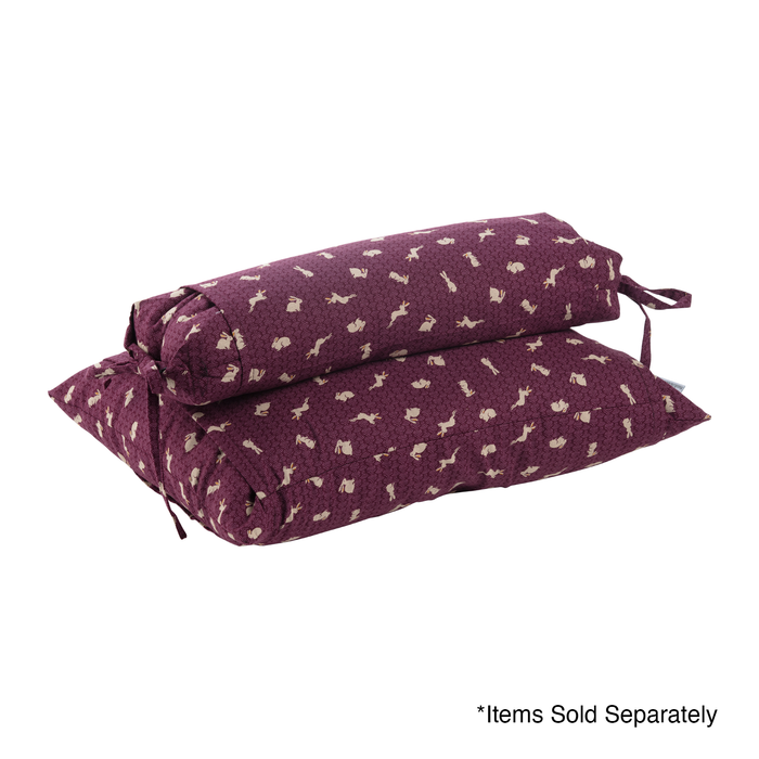 J-Life Usagi Purple Buckwheat Hull Pillow
