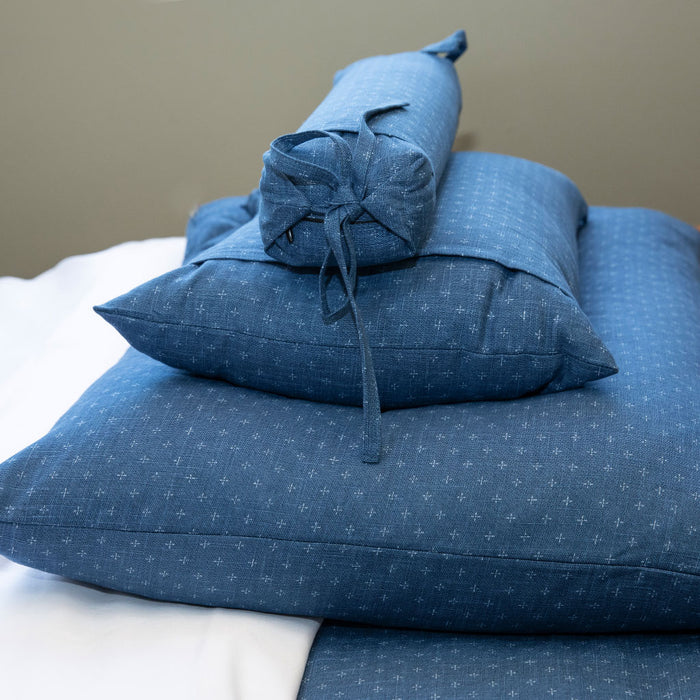 J-Life Yoru Blue Buckwheat Hull Pillow