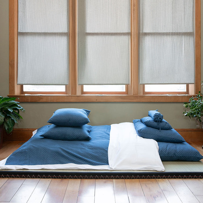 J-Life Yoru Blue Zabuton Floor Pillow