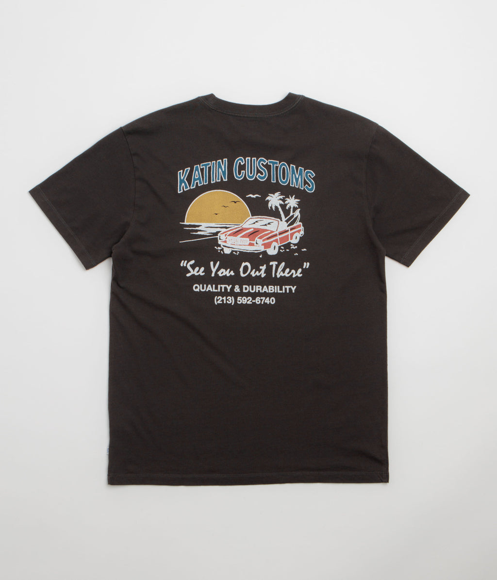 Katin Alamitos T-Shirt - Black Wash