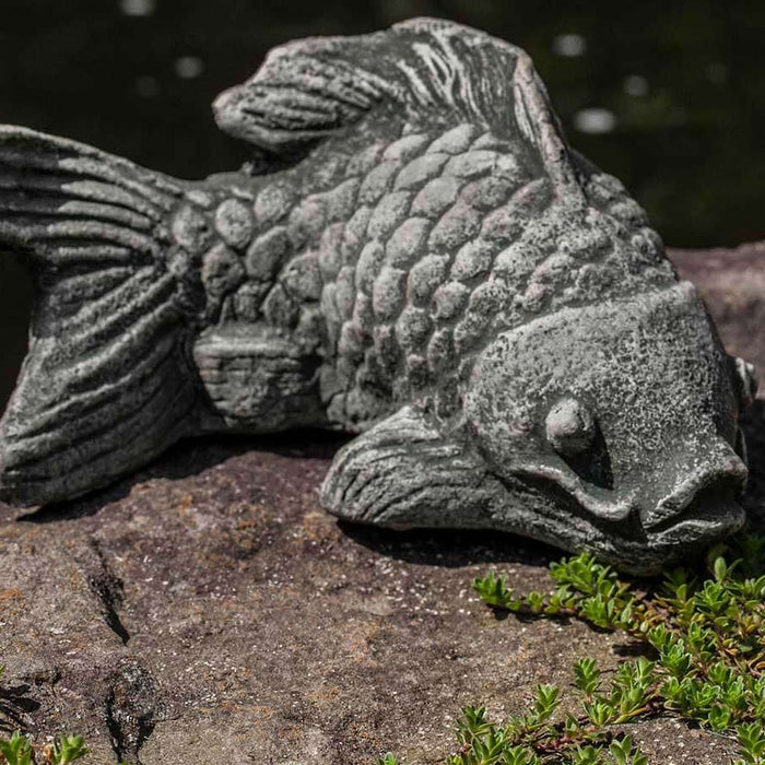 Koi Fish Garden Statue