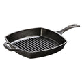 LODGE®  10.5" SEASONED SQUARE CAST IRON GRILL PAN