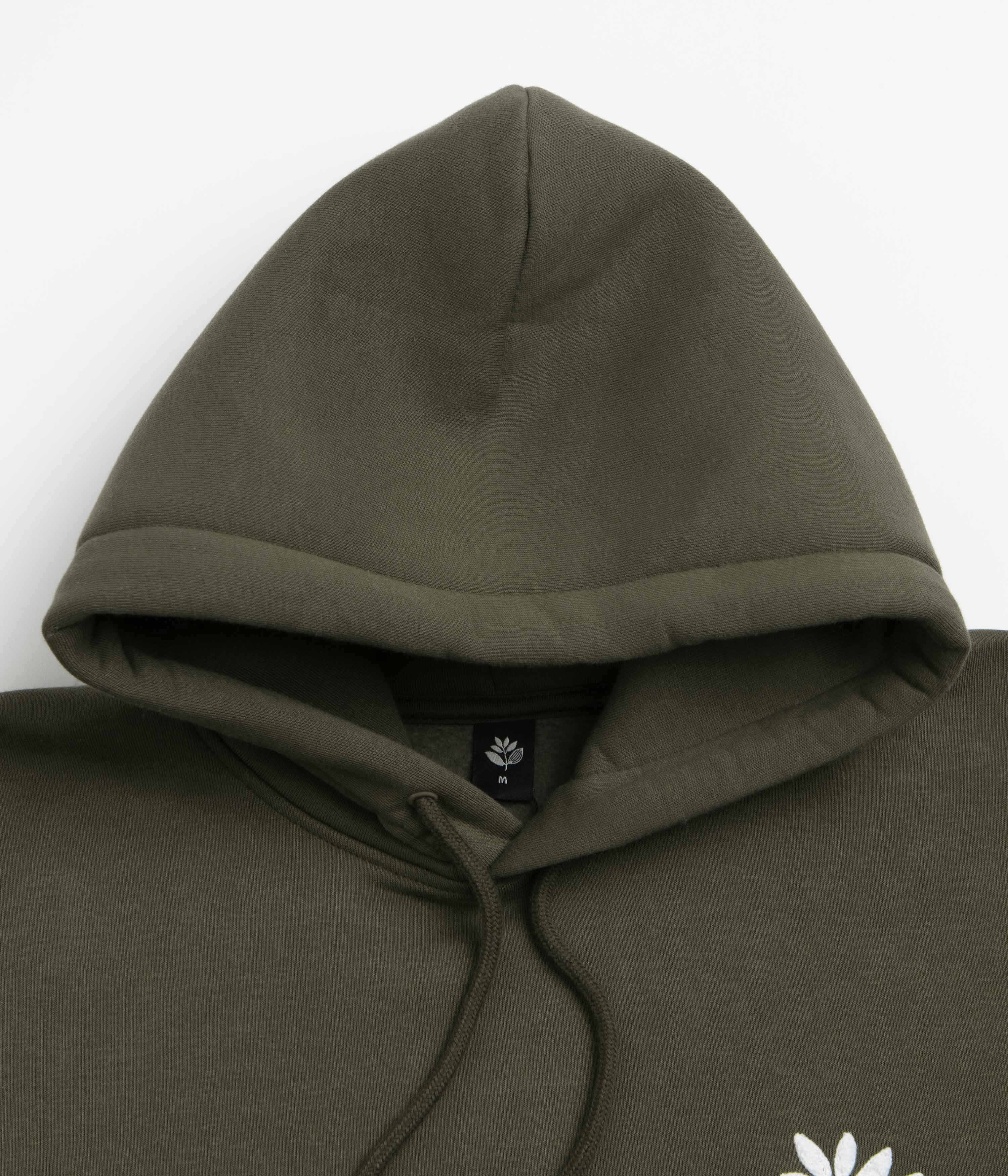Magenta Chenille Hoodie - Khaki