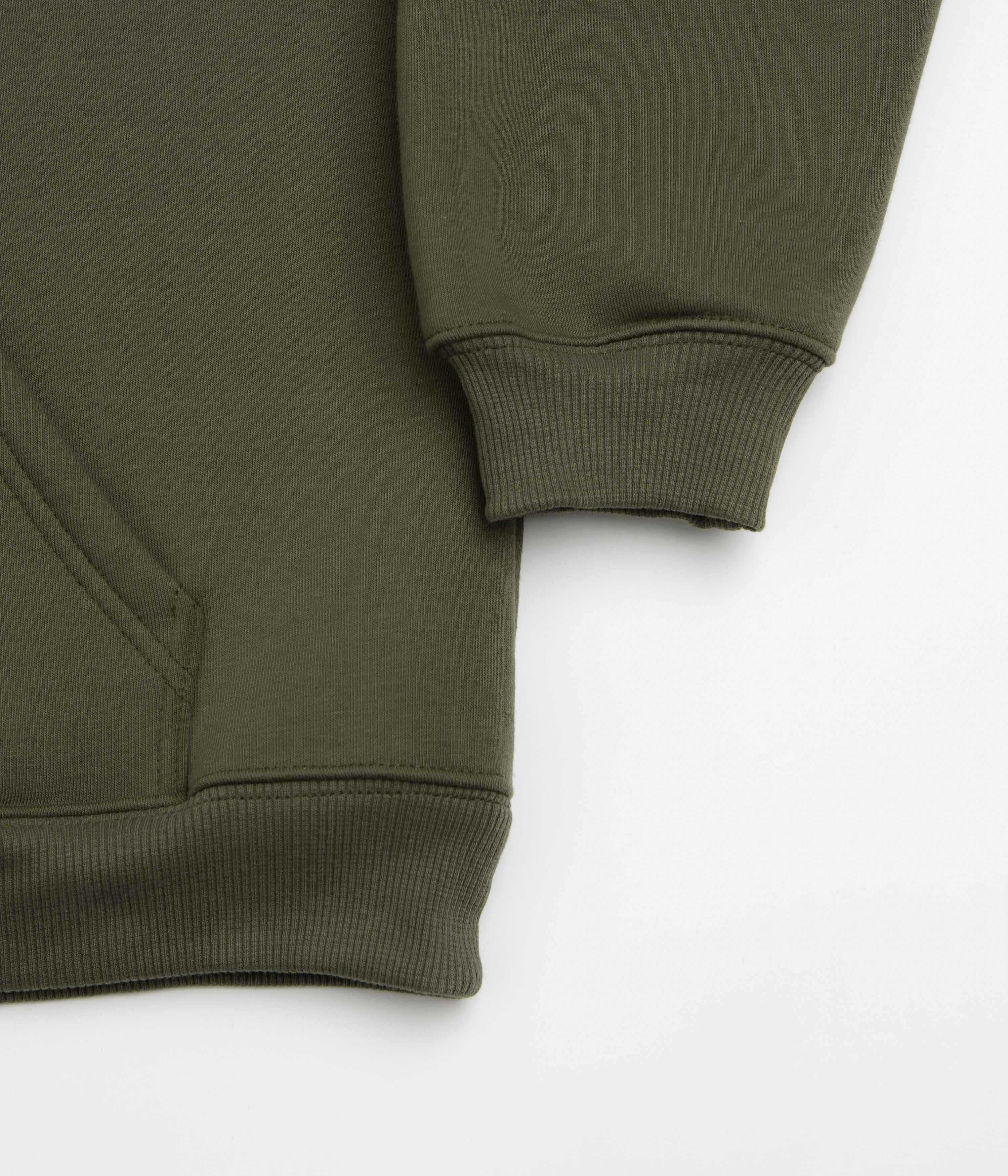 Magenta Chenille Hoodie - Khaki