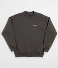 Magenta Script Crewneck Sweatshirt - Dark Charcoal