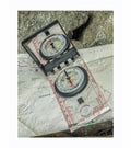 MAP COMPASS WITH SIGHTING MIRROR AND GLOWING MARKERS
