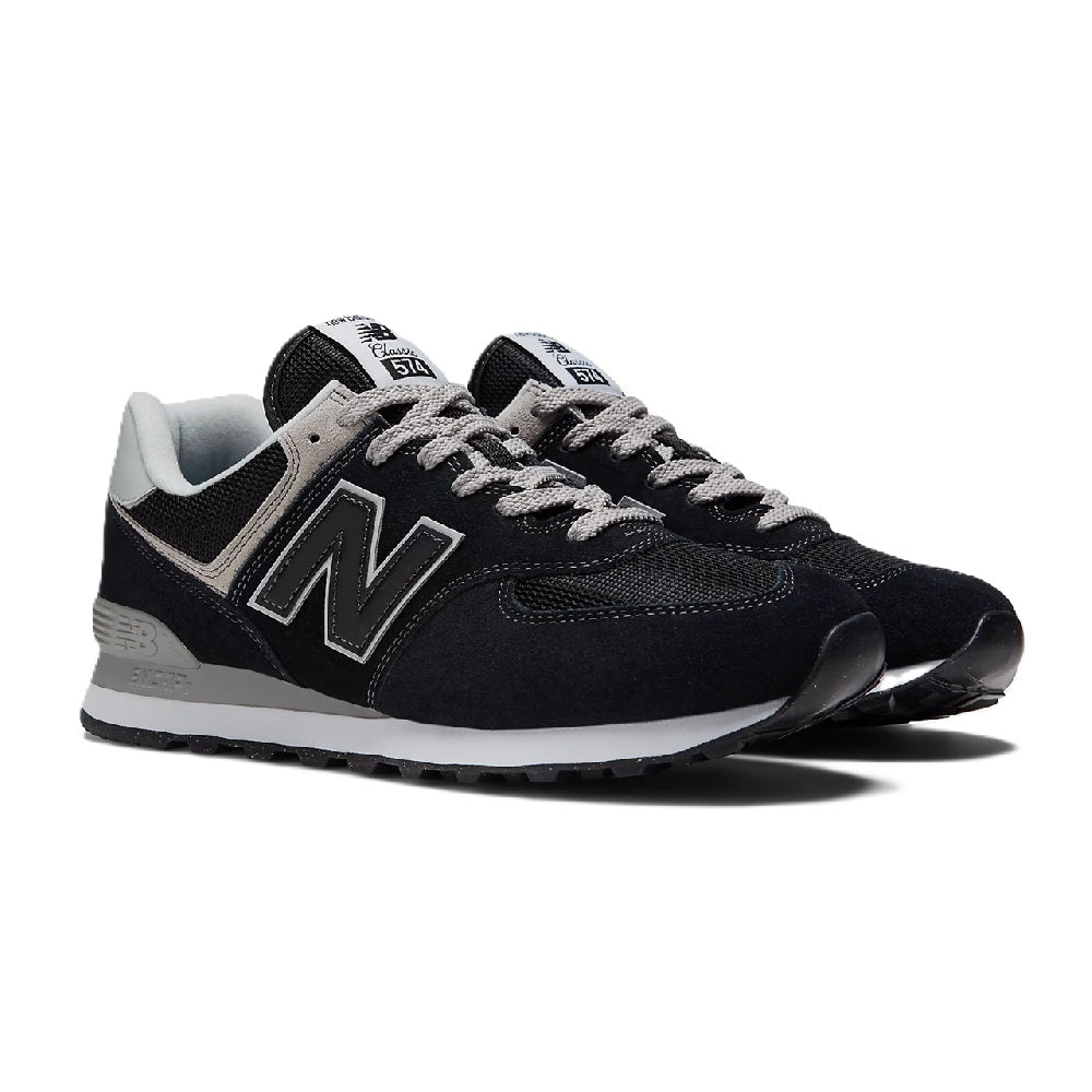 Men's New Balance 574 Core Black White (ML574EVB)