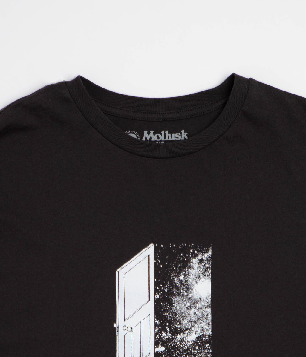 Mollusk Space Door T-Shirt - True Black