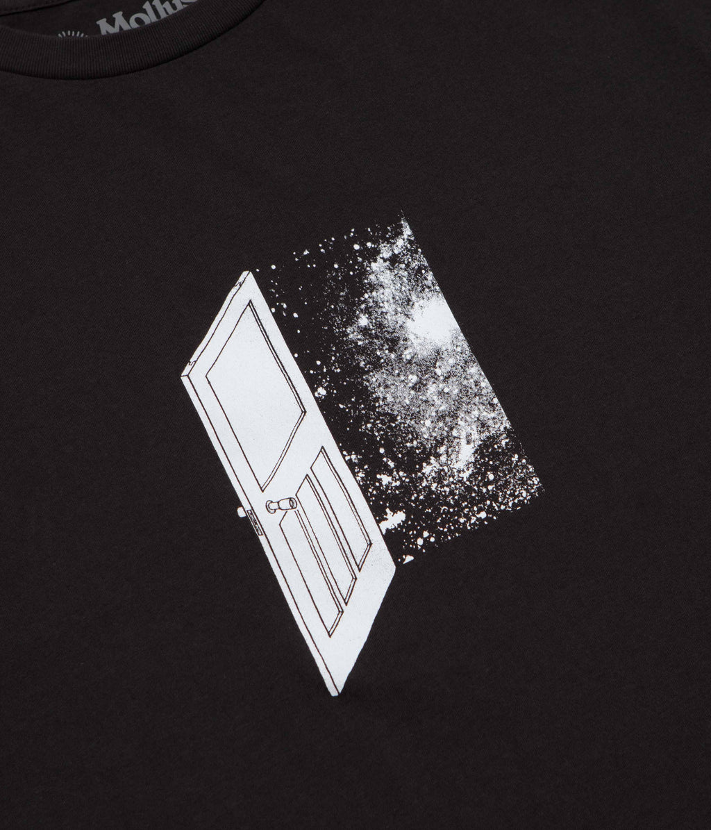 Mollusk Space Door T-Shirt - True Black
