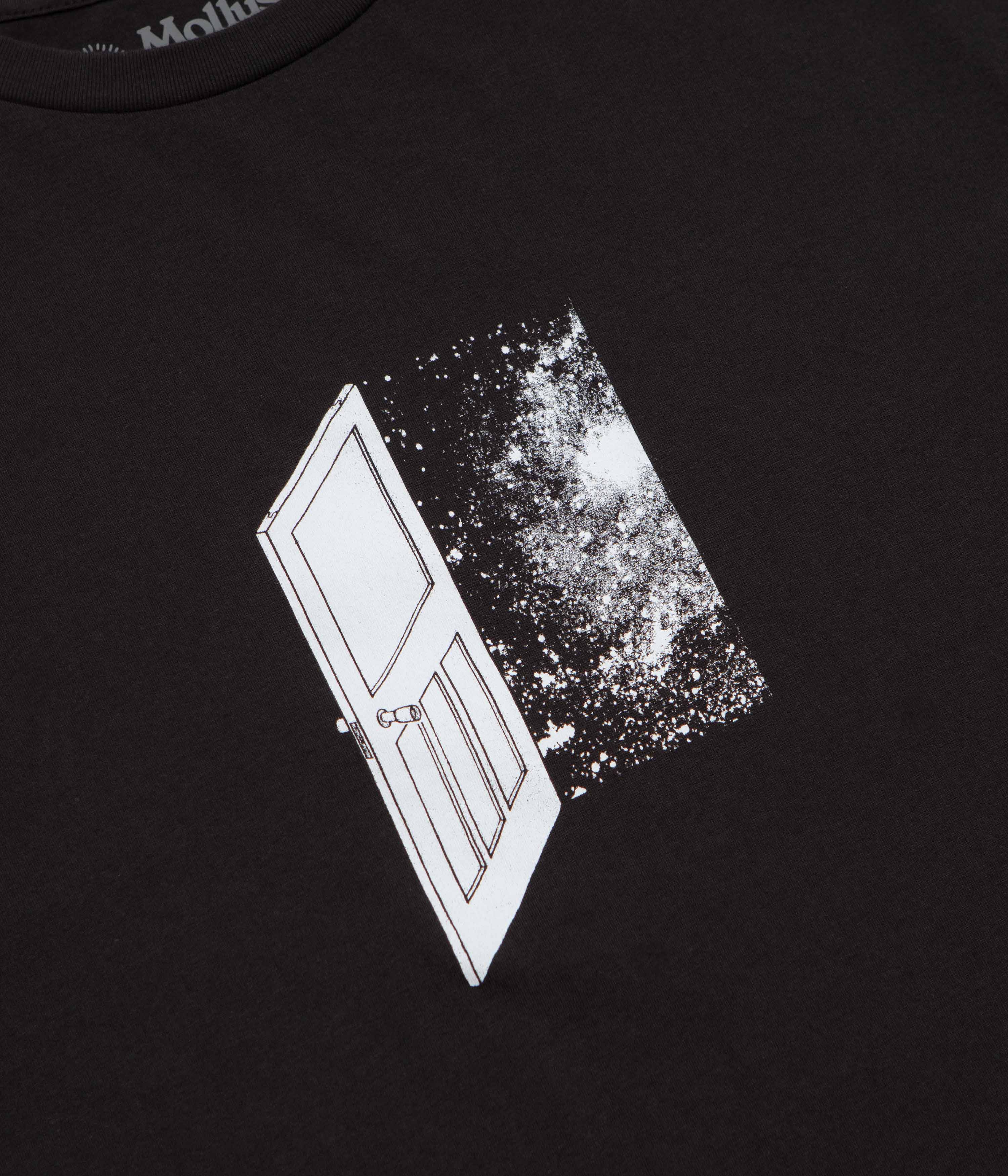 Mollusk Space Door T-Shirt - True Black