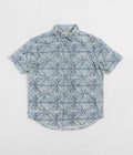 Mollusk Summer Short Sleeve Shirt - Blue Flowers