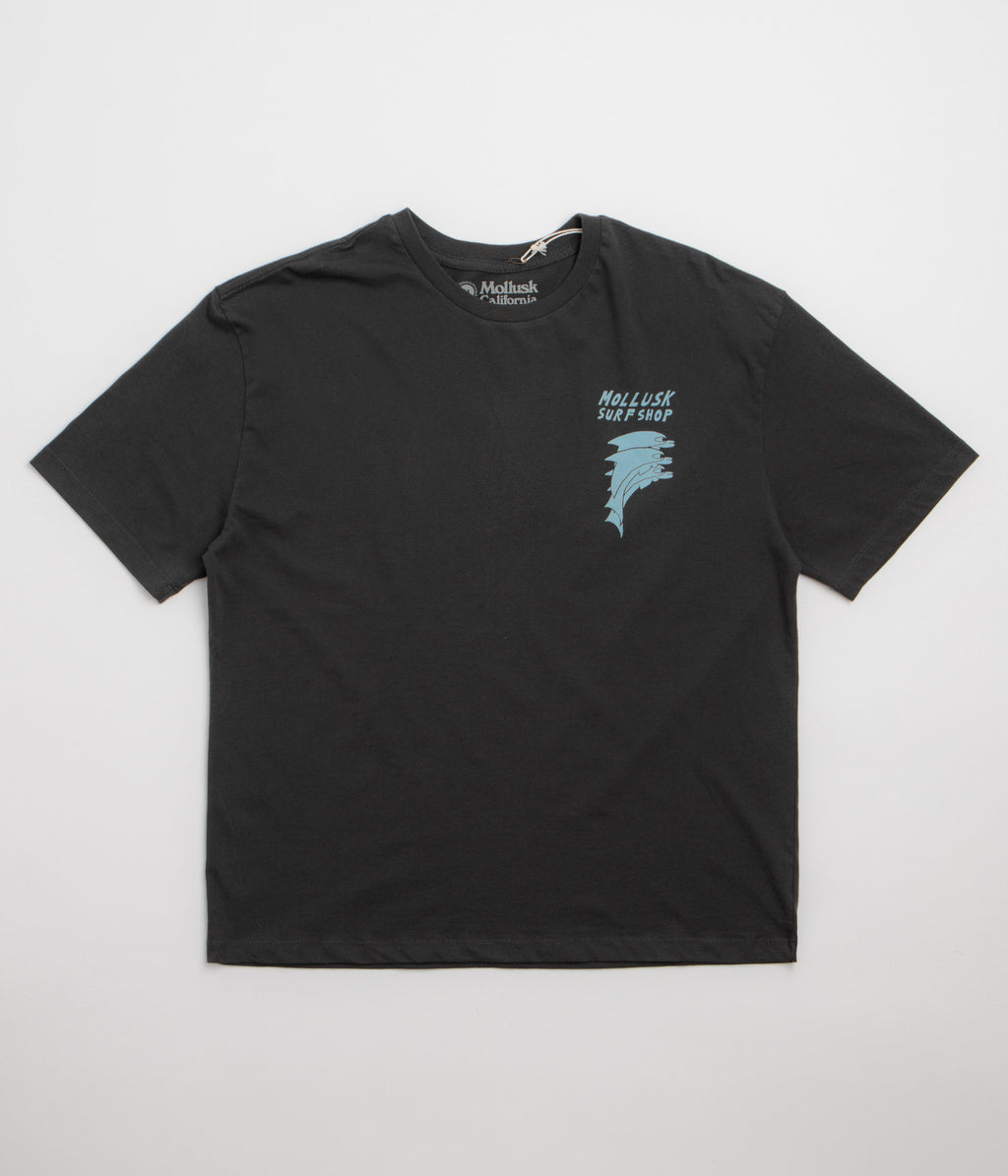 Mollusk Triple Dolphin T-Shirt - True Black