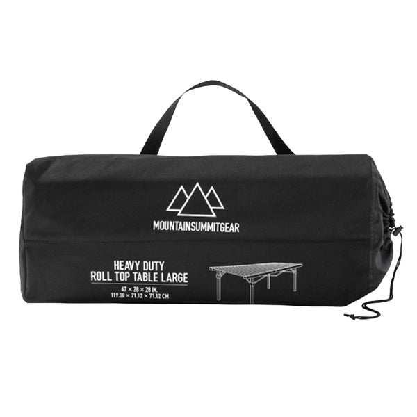 MOUNTAINSUMMTGEAR® HEAVY DUTY ROLL TOP TABLES.  In-Store Pick Up Only!