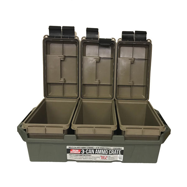 MTM® CASE-GARD™ 3 PLASTIC 50 CALIBER AMMO CAN CRATE. In-Store Pick Up Only!
