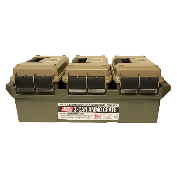 MTM® CASE-GARD™ 3 PLASTIC 50 CALIBER AMMO CAN CRATE. In-Store Pick Up Only!