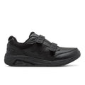 New Balance Men's Hook and Loop Leather 928v3 Walking Shoes in BLACK