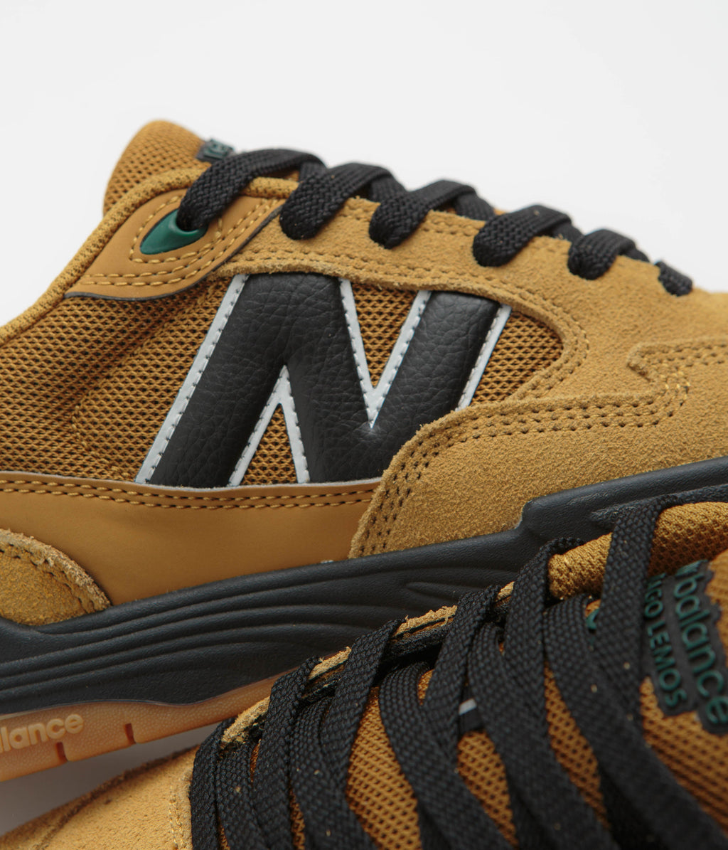 New Balance Numeric 808 Tiago Lemos Shoes - Wheat / Black