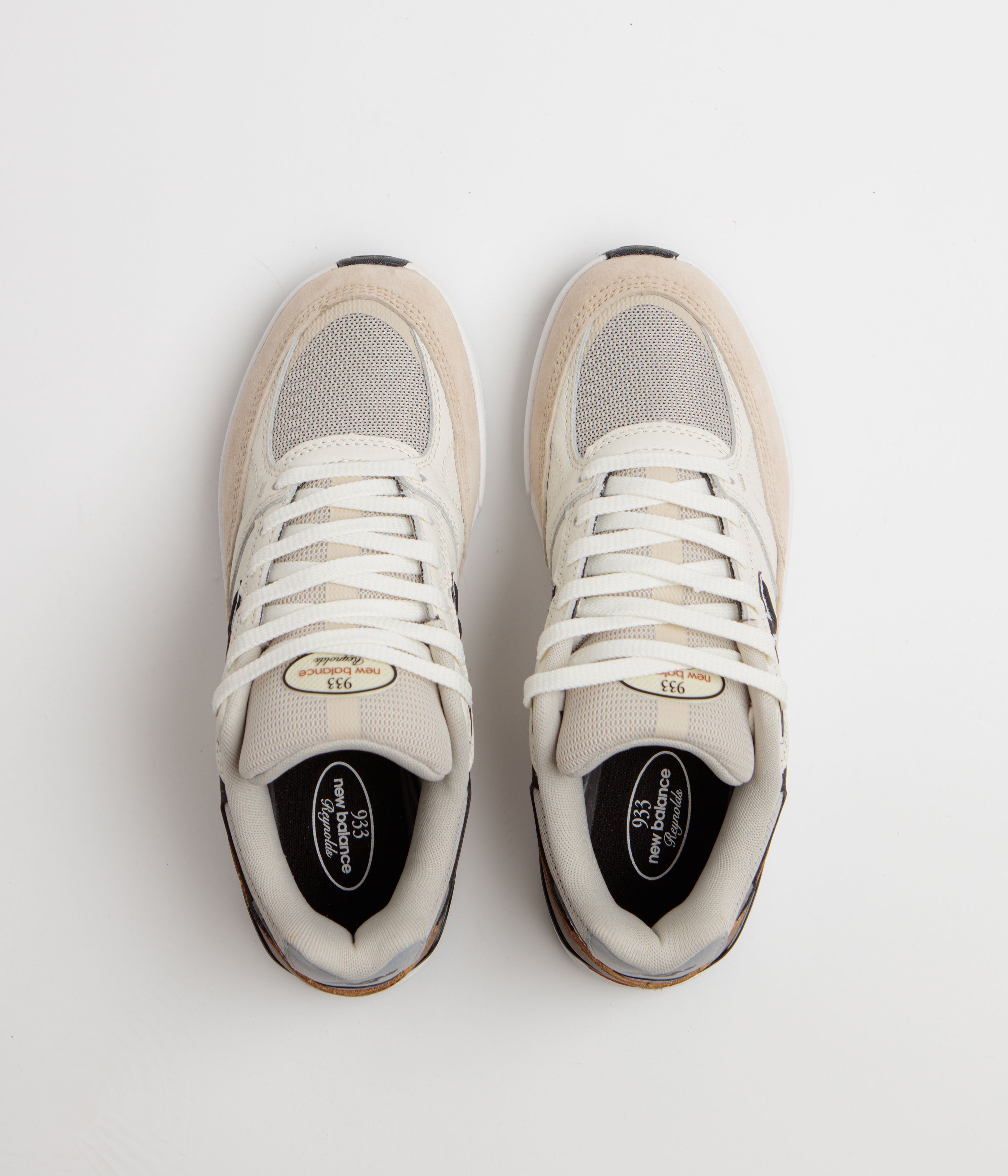 New Balance Numeric 933 Andrew Reynolds Shoes - Quicksand / Sea Salt