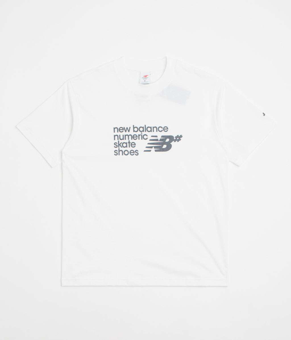 New Balance Numeric Stacked Graphic T-Shirt - White