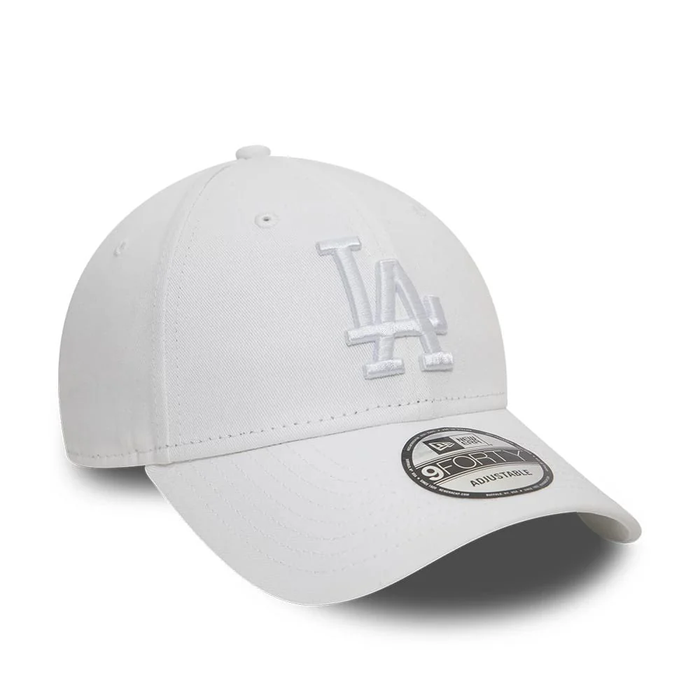 NEW ERA LA Dodgers League Essential White 9FORTY Adjustable Cap