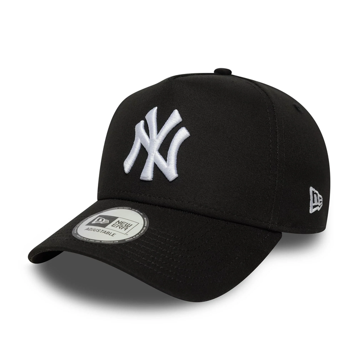 NEW ERA New York Yankees MLB League Essential Black 9FORTY E-Frame Adjustable Cap