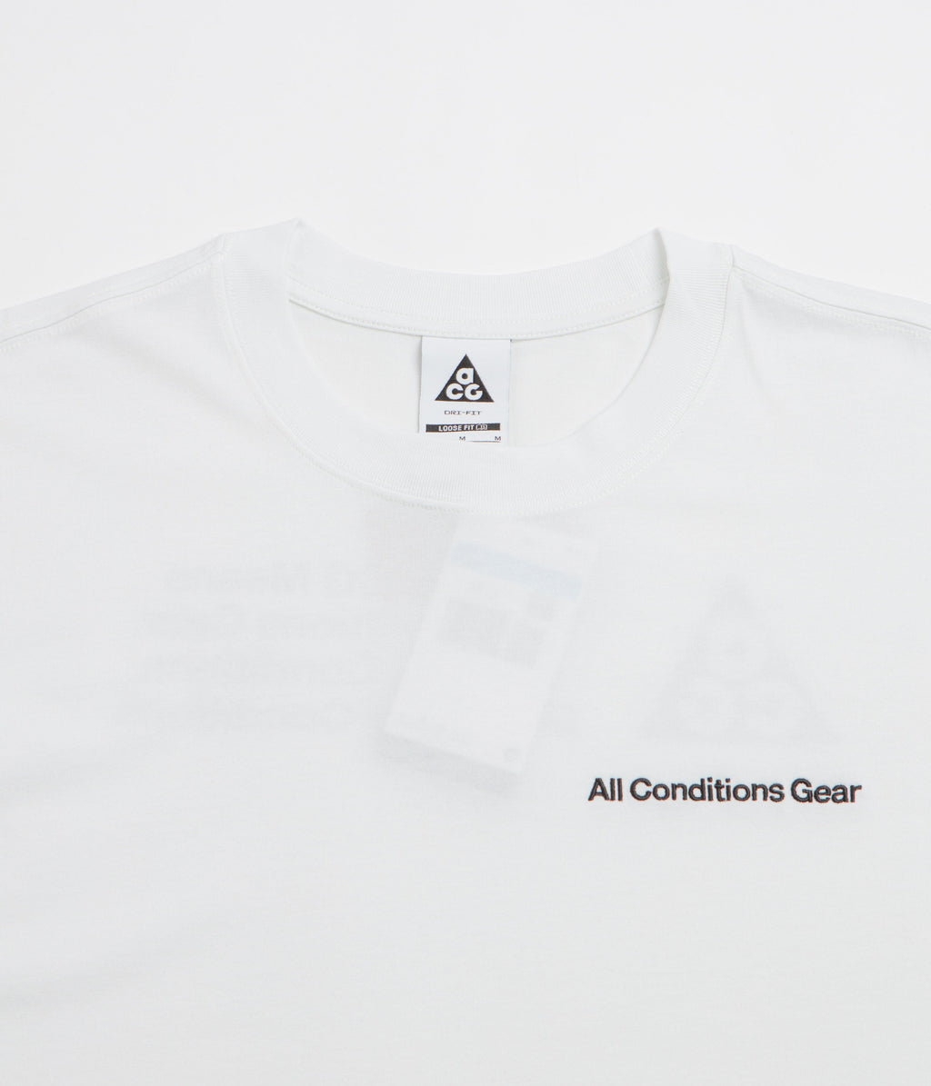 Nike ACG MBR T-Shirt - Summit White / Black