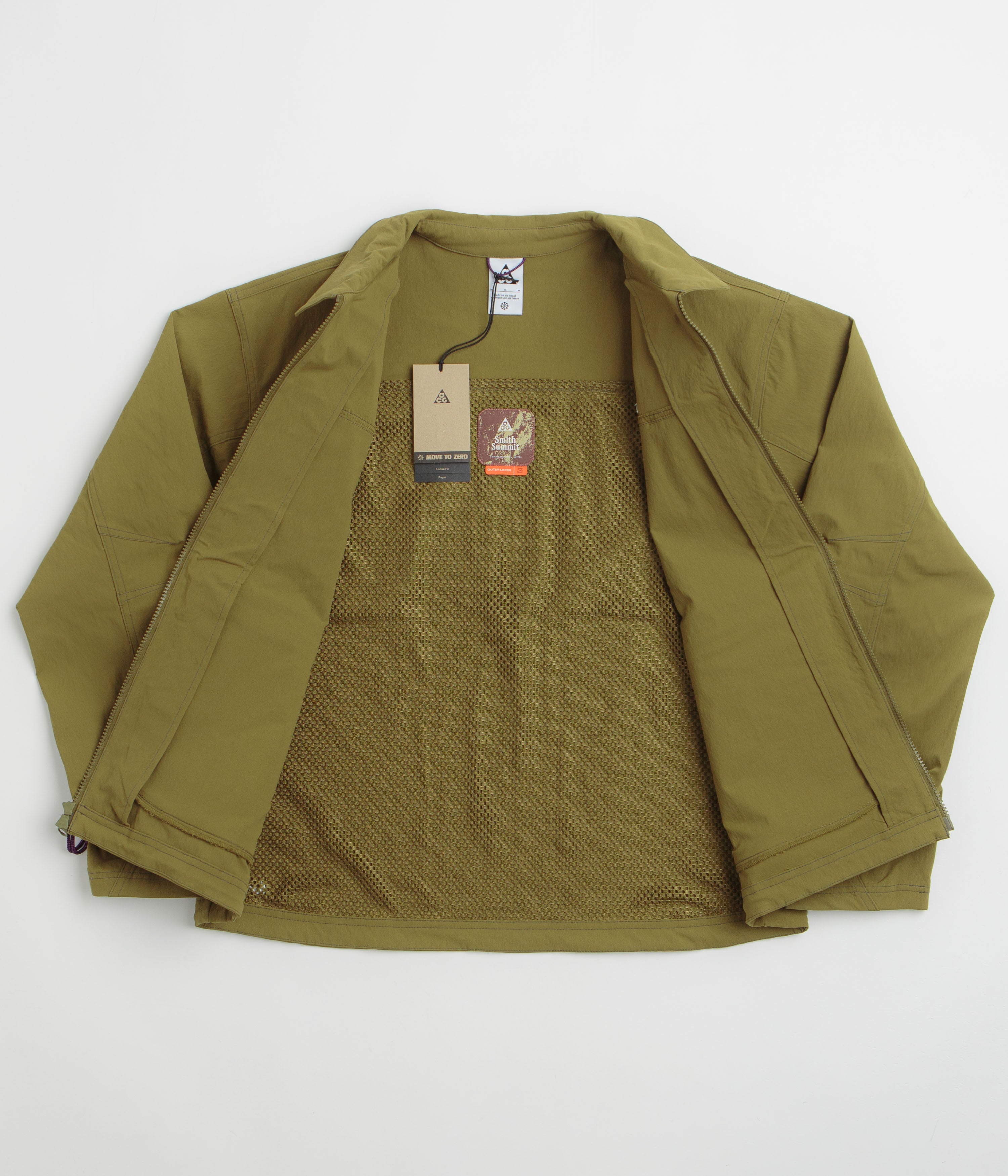 Nike ACG Smith Summit Jacket - Olive Flak / Anthracite / Summit White