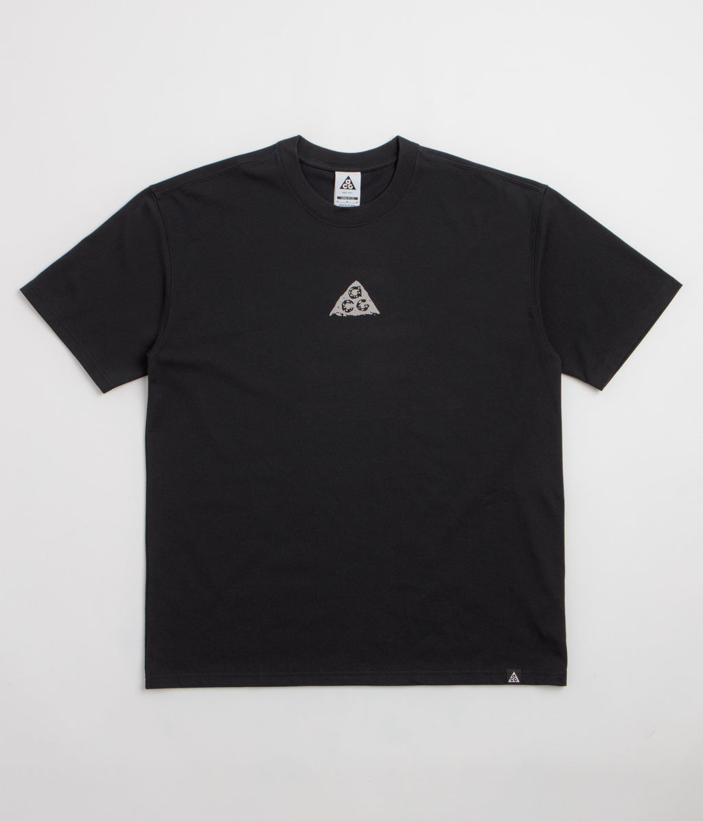 Nike ACG Stacked Rocks T-Shirt - Black / Light Orewood Brown