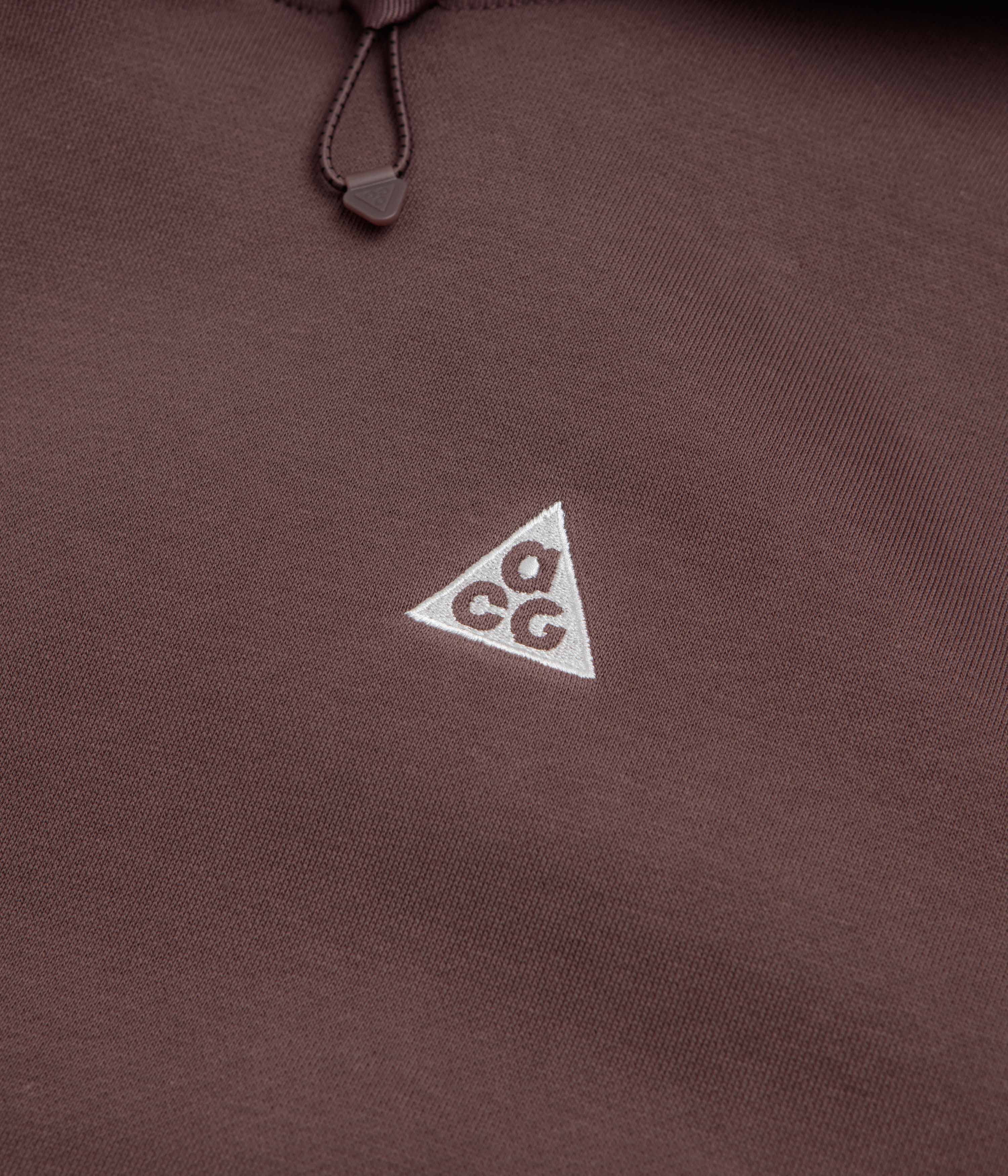 Nike ACG Tuff Fleece Triangle Hoodie - Tattoo / Summit White