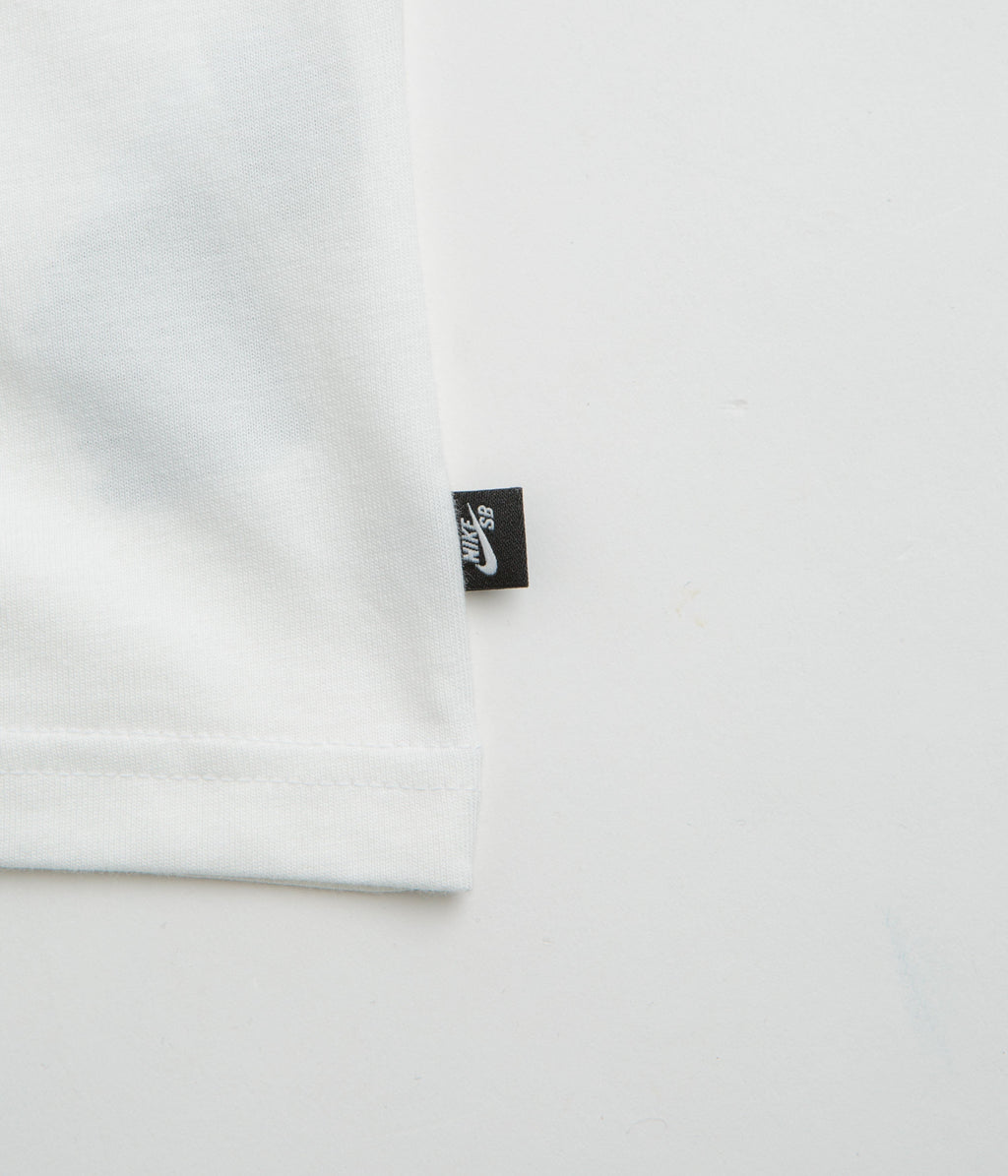 Nike SB Fill Logo T-Shirt - White / Black