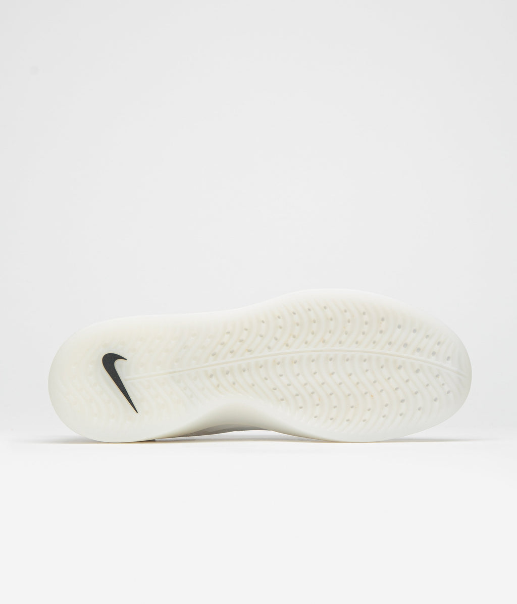Nike SB Nyjah 4 Shoes - White / Black - White - Black