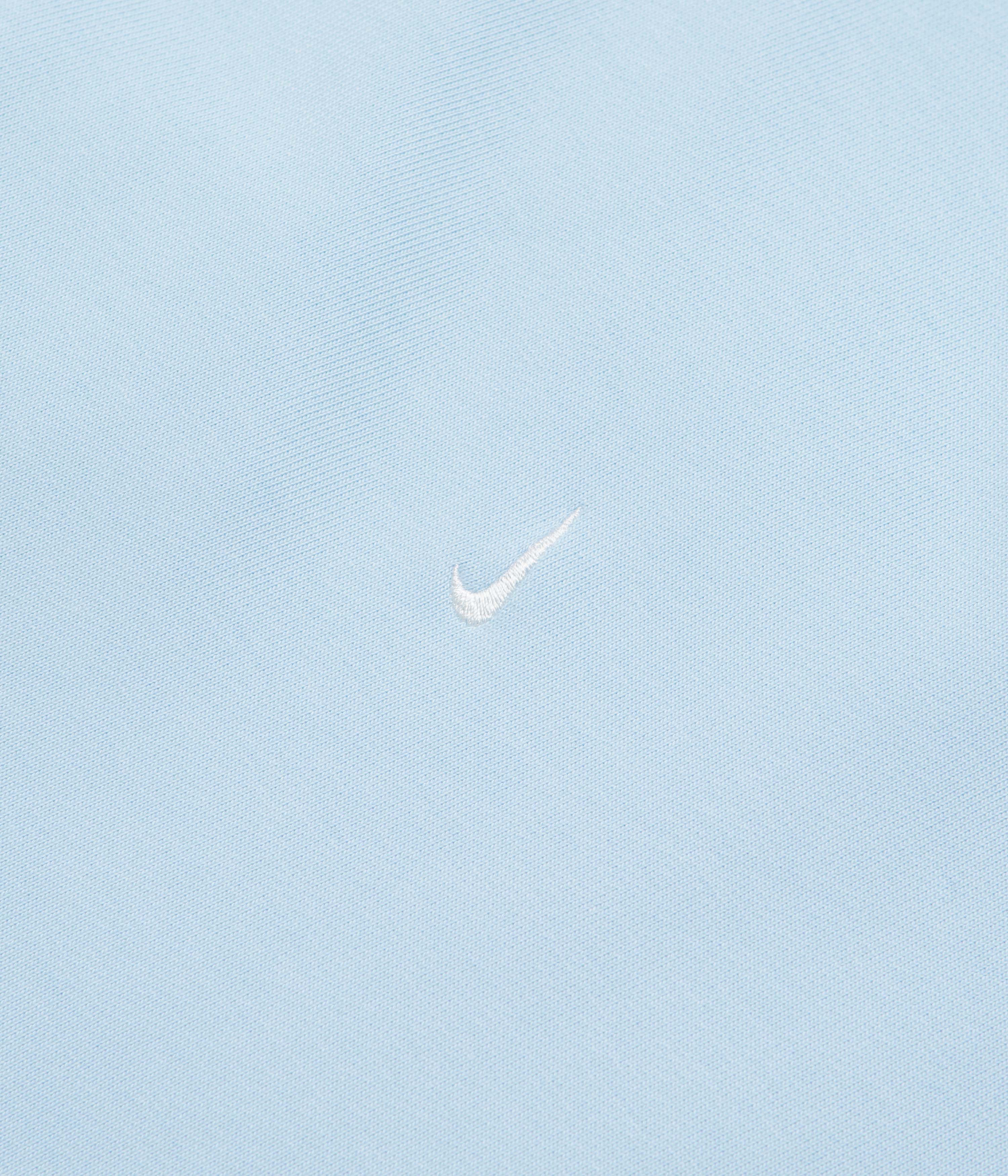 Nike Solo Swoosh Crewneck Sweatshirt - Celestine Blue / White